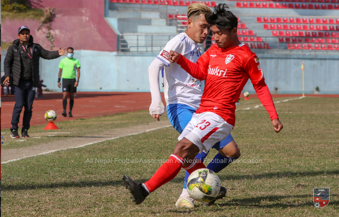 शहीद स्मारक ‘ए’ डिभिजन लिगमा ब्रिगेड ब्वाइजविरुद्ध मच्छिन्द्रको ४ गोल